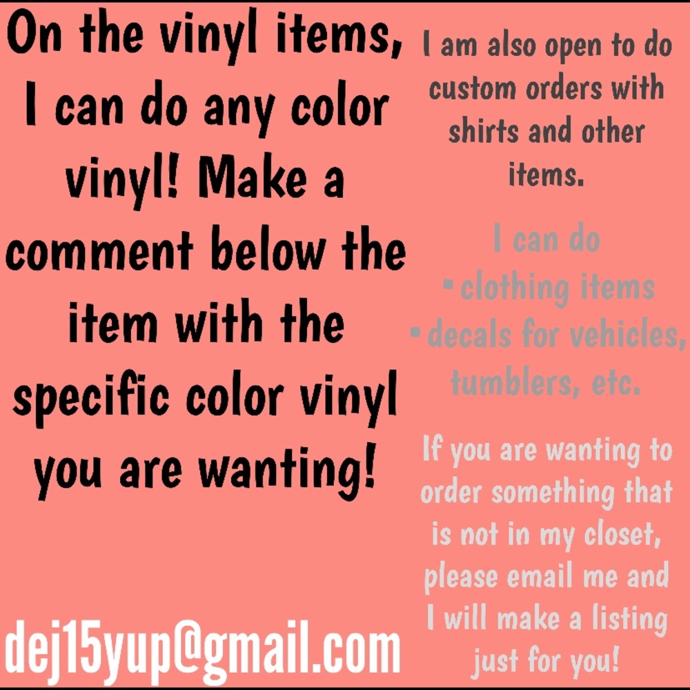 Vinyl Items
